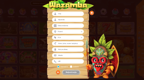 Wazamba Rejestracja -2